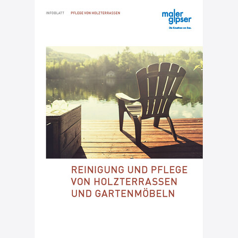 50er-Set Infoblatt «Holzterrassen»